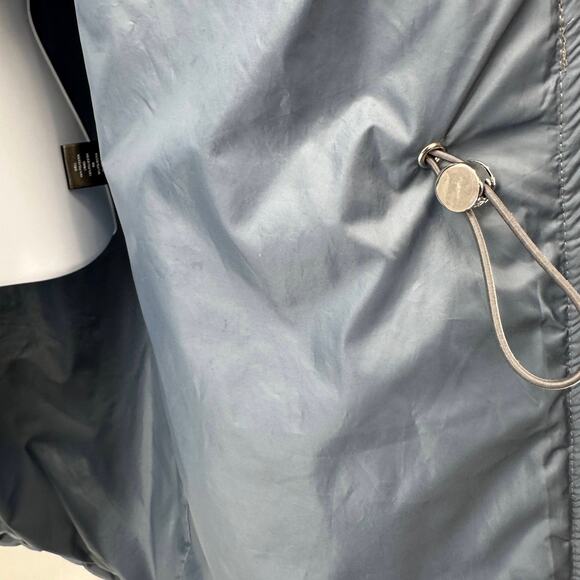 Kenneth Cole Jacket NY Quilted Puffer  WMNS L Gray Long Coat Full Zip Winterwear - Picture 5 of 10